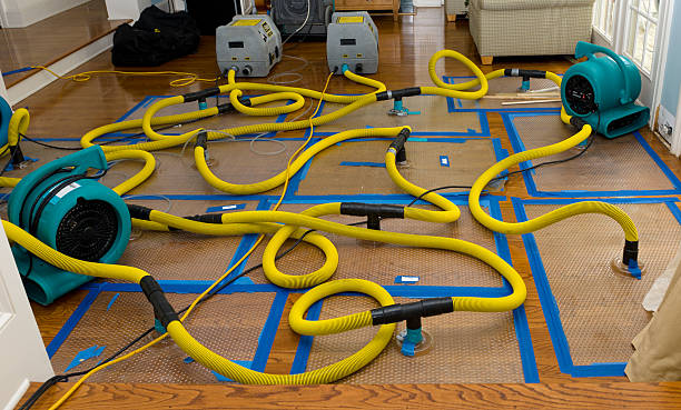 Professional Crawl Space Water Removal technician working in Salter Path, NC